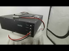 वेयरहाउस लॉजिस्टिक्स AGV के लिए फास्ट चार्जिंग LFP 48V 50Ah लिथियम आयरन बैटरी