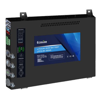 गुणवत्ता  LFP 12.8V 150Ah 12 Volt Lithium Battery Pack For RV Motorhome Camper Solar Outdoor फैक्टरी