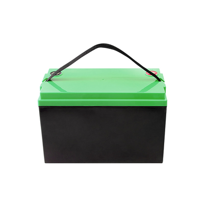 आरवी कारवां नाव घरों के लिए LiFePO4 12V 100Ah पोर्टेबल लिथियम बैटरी पैक