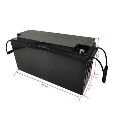 उच्च घनत्व फास्ट चार्जिंग जीवन PO4 लिथियम बैटरी 25.6V 100Ah 2560Wh