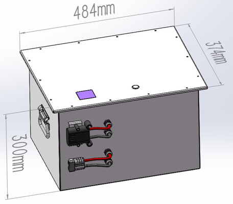 LFP72-100 76.8V 100Ah लिथियम आयरन फॉस्फेट LiFePO4 बैटरी
