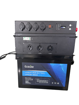 पोर्टेबल एनर्जी 12.8V RV लिथियम बैटरी 12.8V 300Ah 3840Wh डीप साइकल लाइफ