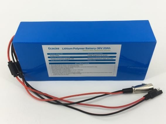 इकोलाइट एनसीएम बैटरी उच्च घनत्व बैटरी 36V 20.8Ah लिथियम बैटरी बीएमएस के साथ