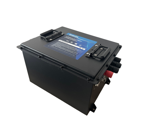 उच्च प्रदर्शन 51.2V 80Ah LiFePO4 लिथियम बैटरी गोल्फ कार्ट के लिए ऑफ-रोड कार्ट बैटरी अंतर्निहित बीएमएस