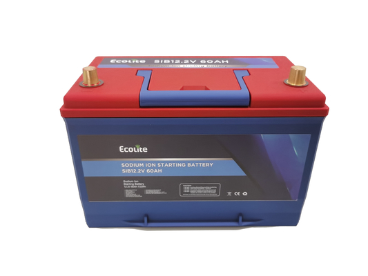 OEM/ODM निर्मित SIB 12.2V 60Ah कार स्टारिंग के लिए सोडियम आयन स्टार्टिंग बैटरी पैक