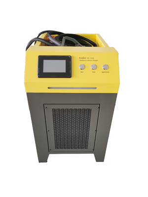 फोर्कलिफ्ट 24V 48V 100A Lifepo4 चार्जर CAN संचार के साथ लिथियम आयन बैटरी चार्जर