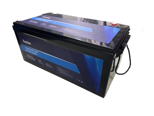 ECOLITE उच्च ऊर्जा घनत्व 12.8V 460Ah RV समुद्री बैकअप पावर लिथियम बैटरी