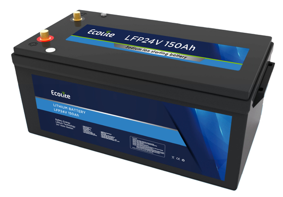 ECOLITE अनुकूलन ट्रक के लिए 24V 150Ah LiFePO4 लिथियम बैटरी