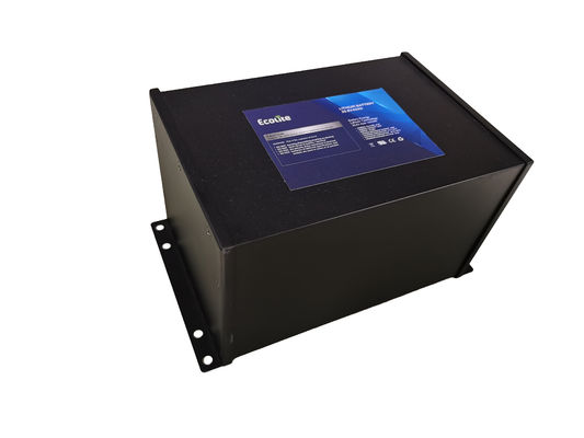 रखरखाव मुक्त E24-40 सोलर स्ट्रीट लाइट LiFePo4 बैटरी पैक 25.6V 42Ah BMS के साथ