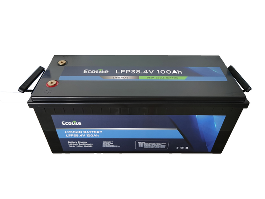 LFP36-100 38.4V 100Ah LiFePO4 लिथियम बैटरी पैक स्मार्ट BMS ऐप नियंत्रण के साथ