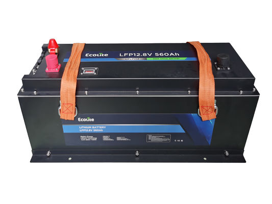 इकोलाइट 12.8V560Ah ऑटोमोटिव और मरीन LiFePO4 बैटरी - प्रीमियम स्टार्टिंग पावर सॉल्यूशन