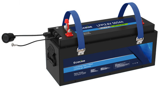 12ब्लूटूथ IP65 के साथ.8V 560Ah LiFePO4 समुद्री बैटरी