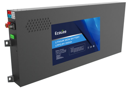 अल्ट्रा स्लिमलाइन आर.वी. लिथियम बैटरी 12.8V200Ah के साथ कैंपर ऑफ-रोड वाहन के लिए