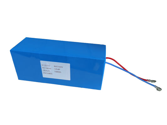 24 वी 6 एएच एलटीओ लिथियम टाइटेनैट बैटरी बिना रुके सौर प्रदर्शन के लिए अंतिम सौर ट्रैकर बैटरी