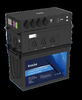 अजेय आउटडोर और आरवी पावर के लिए पावर टॉप 12.8V 300Ah हाई कैपेसिटी आरवी लिथियम बैटरी