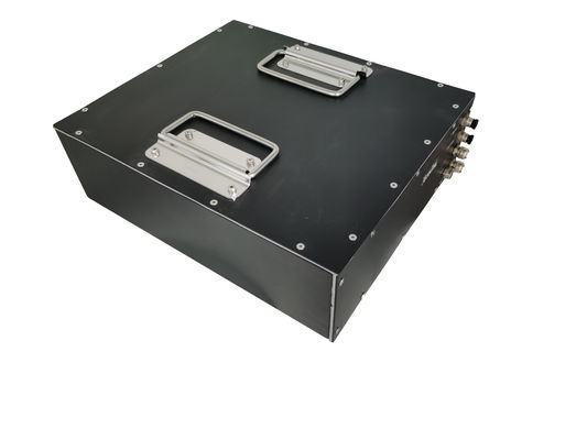 एजीवी और औद्योगिक बिजली जरूरतों के लिए उच्च प्रदर्शन 51.2V 50Ah LiFePO4 लिथियम बैटरी