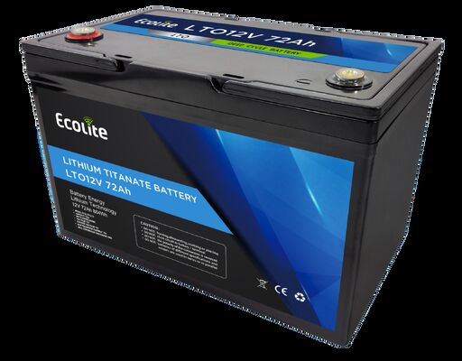 उच्च गुणवत्ता वाली एलटीओ बैटरी पैक 12V 72Ah AGV आपातकालीन बैकअप औद्योगिक उपकरण के लिए