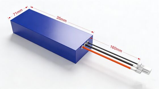 सौर ट्रैकर के लिए 24 वी 1.3 एएच स्मार्ट 31.2Wh लिथियम टाइटनेट एलटीओ बैटरी पैक एकीकृत बीएमएस